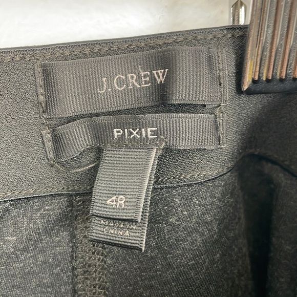 J Crew Pixie Ponte Pants Womens 4R Skinny Ankle Pull-On Zip Back Stretch Legging - Picture 11 of 11